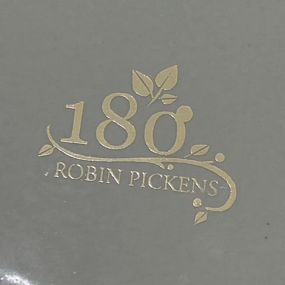 180 Robin Pickens Green Floral Textured 8.25